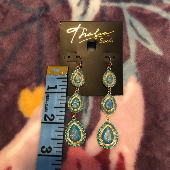 THALIA SODI BEAUTIFUL DROP EARRINGS - Picture 2 of 3
